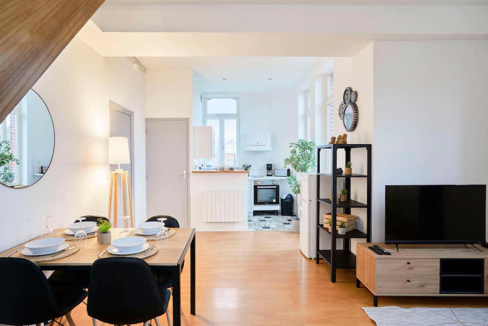 Appartamento Locationstourcoing - Le Duplex Esterno foto